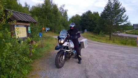 moottoripyörällä norjassa
